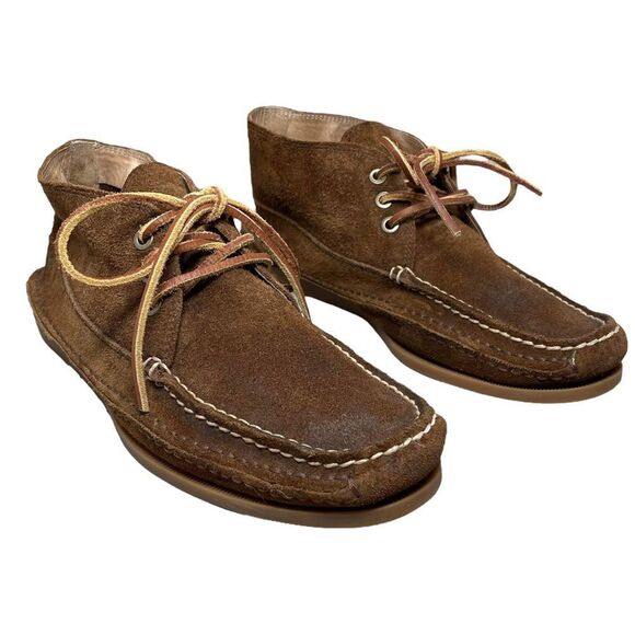 Frye Other - Frye Men’s Mason Brown Suede Chukka Moccasin Boot Size 10